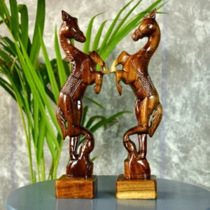 Sowpeace Wooden Jumping Horse Set