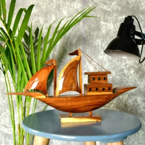 Wooden House Boat